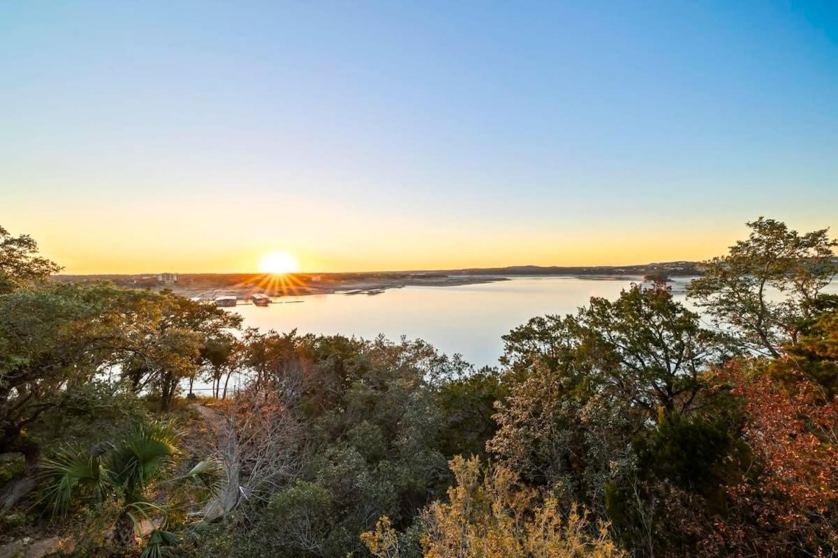 Atlantis On Lake Travis Pool Hot Tub Dock Villa Leander Esterno foto