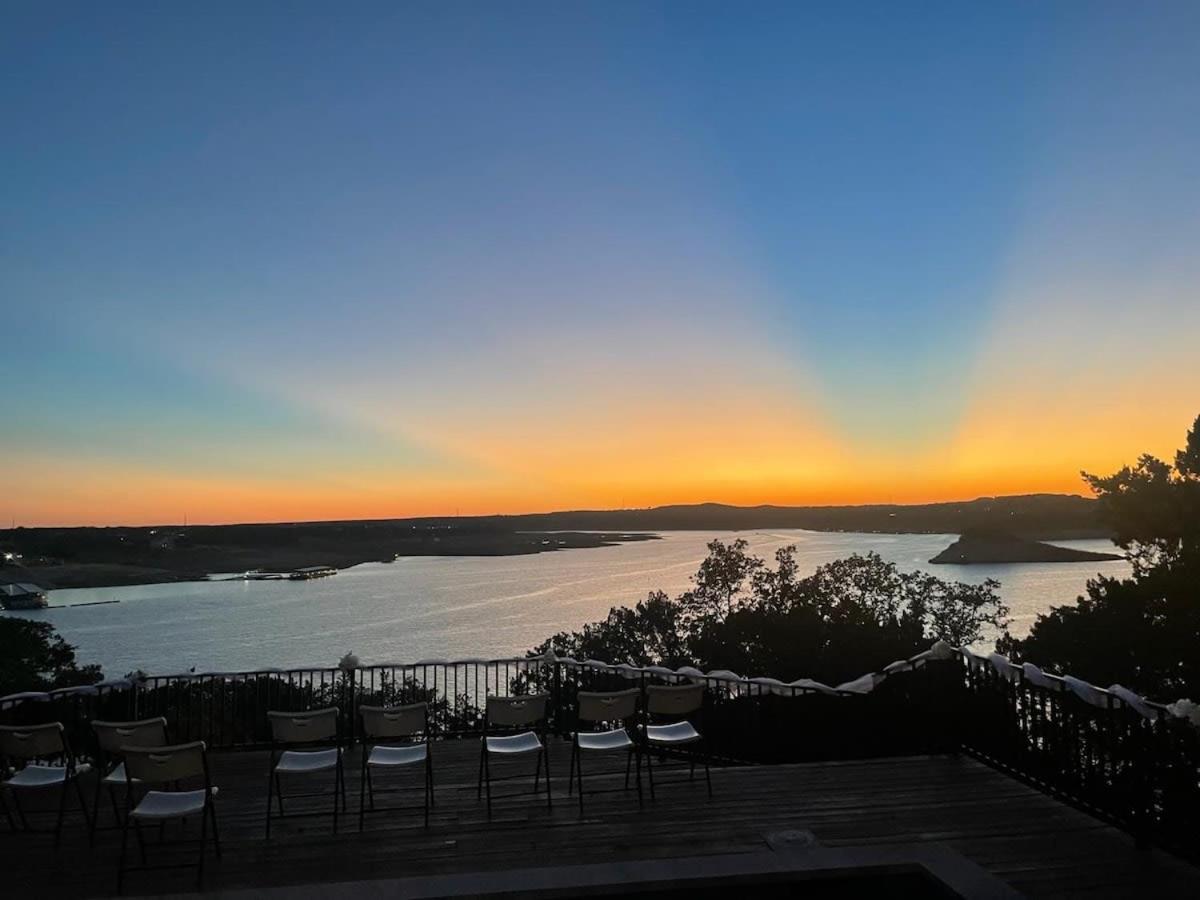 Atlantis On Lake Travis Pool Hot Tub Dock Villa Leander Esterno foto