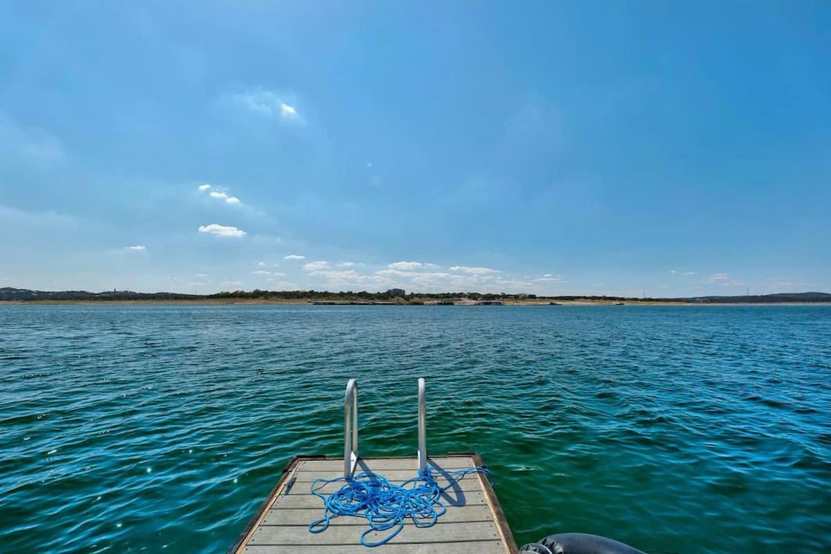 Atlantis On Lake Travis Pool Hot Tub Dock Villa Leander Esterno foto