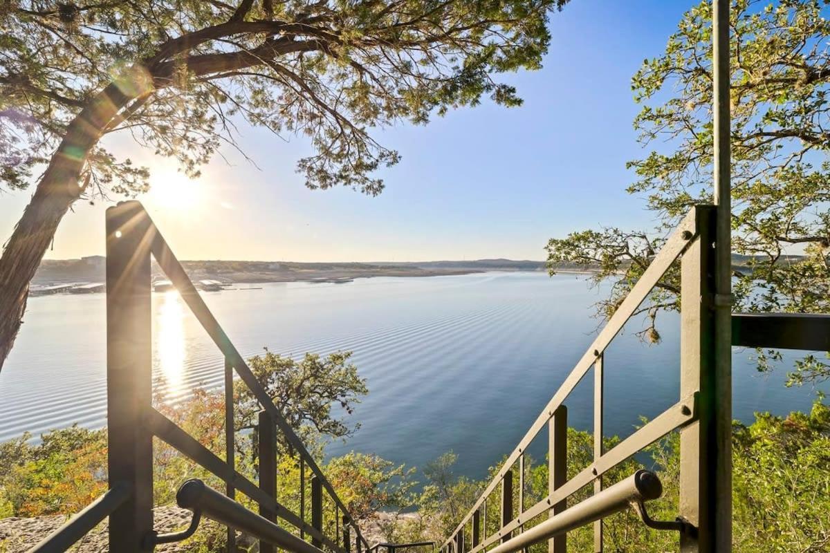 Atlantis On Lake Travis Pool Hot Tub Dock Villa Leander Esterno foto