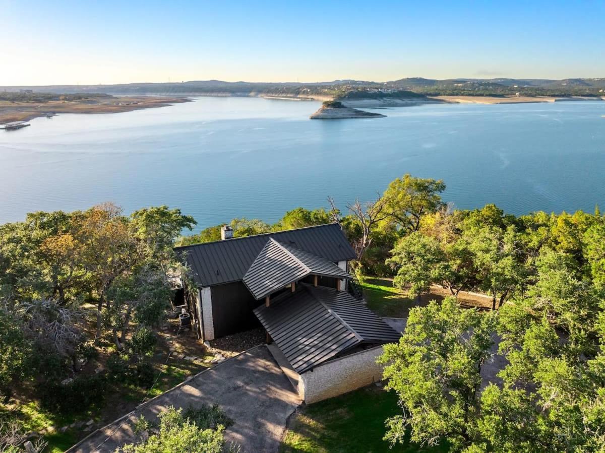 Atlantis On Lake Travis Pool Hot Tub Dock Villa Leander Esterno foto